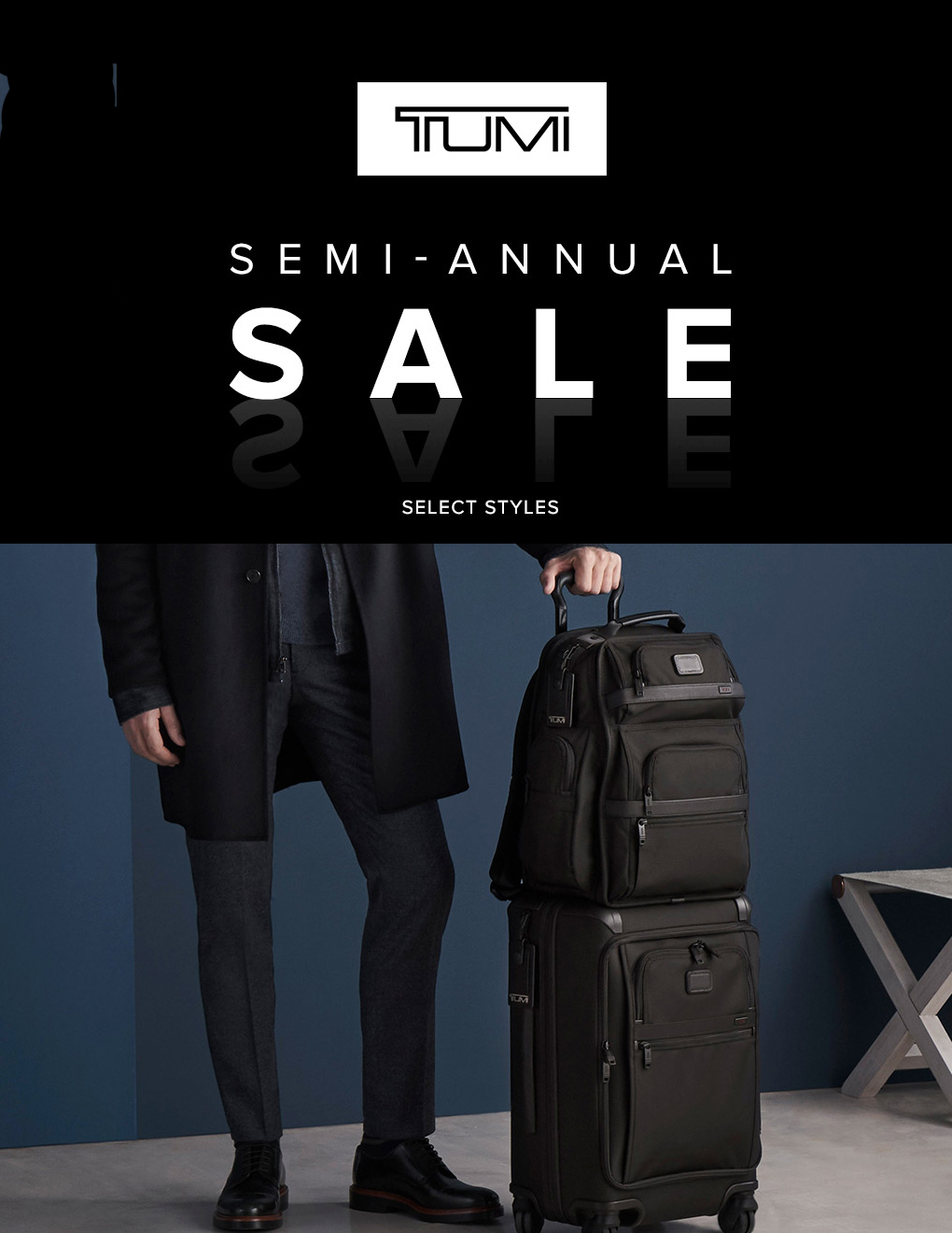 tumi luggage sale