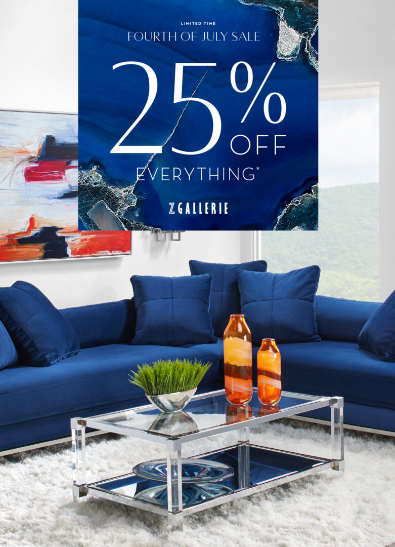 Z Gallerie 4th of July Sale  Southlake Town Square